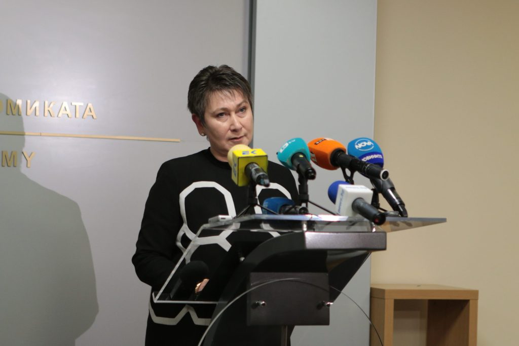 Министерство на икономиката пресконференция Даниела Везиева министър