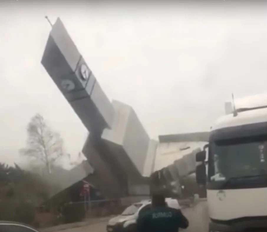 бедствие ураганен вятър истанбул турция