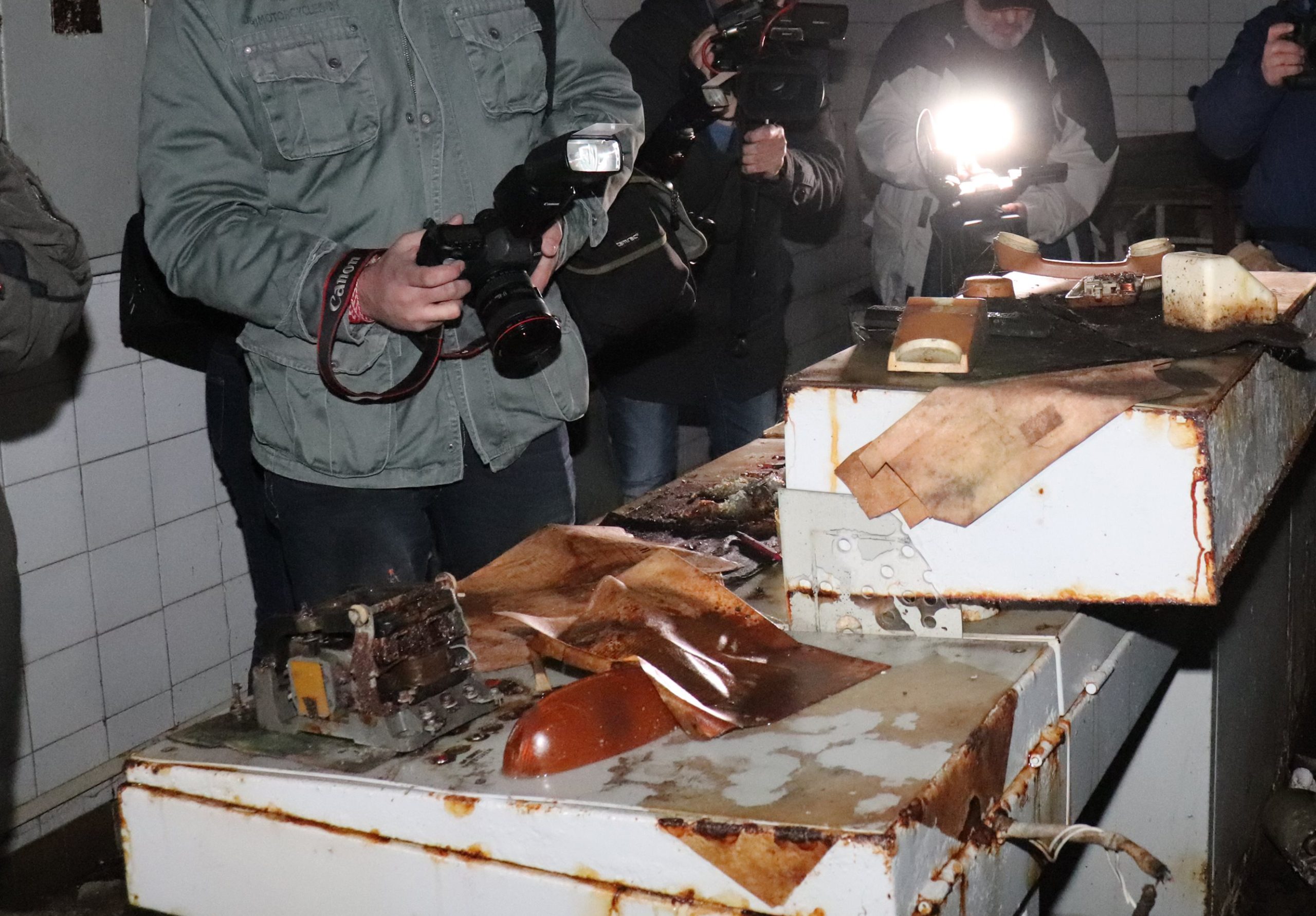Хладилната инсталация  и тунелите под мавзолея