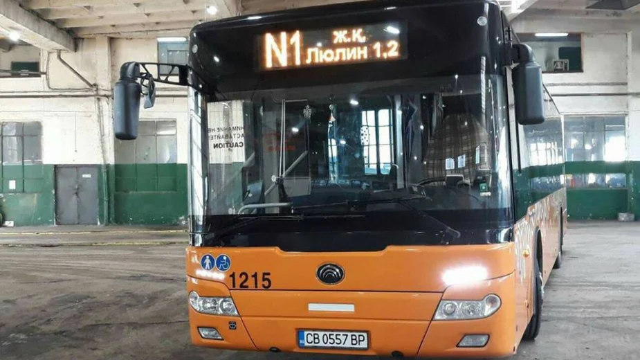 В София ще продължи да има нощен градски транспорт