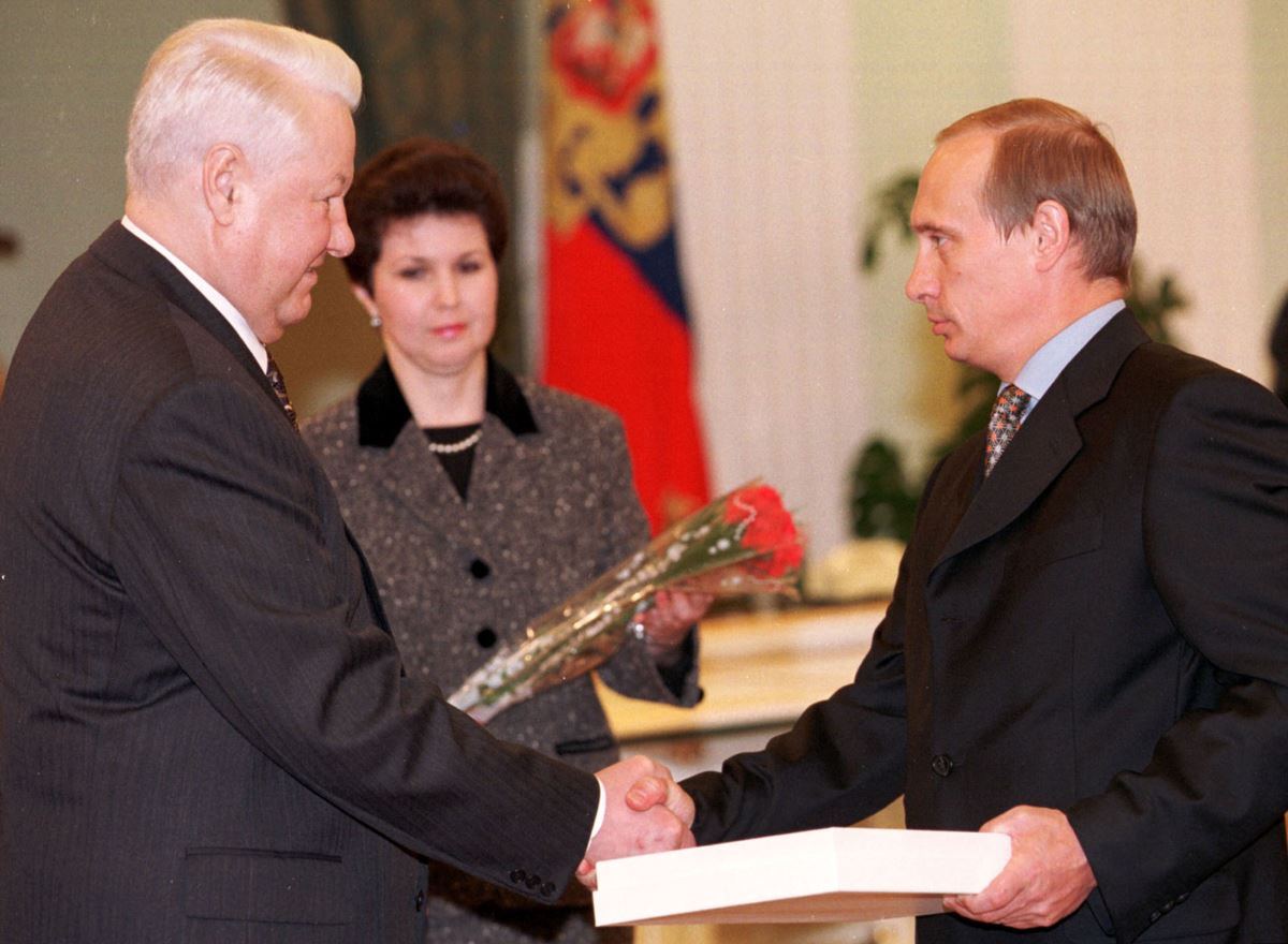 Владимир Путин Борис Елцин