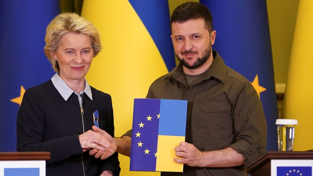 Урсула фон дер Лайен володимир зеленски