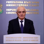 Служебният министър на отбраната Атанас Запрянов прави изявление за медиите в МС, Запрянов и турският му колега са обсъдили ситуацията в Близкия изток