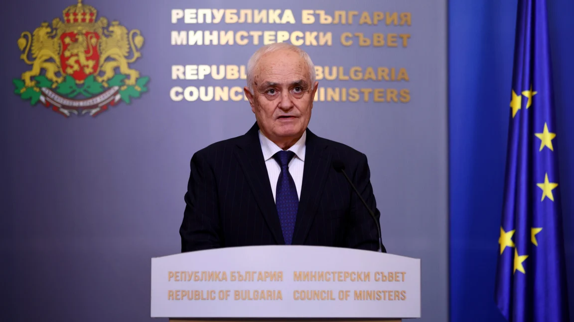 Служебният министър на отбраната Атанас Запрянов прави изявление за медиите в МС, Запрянов и турският му колега са обсъдили ситуацията в Близкия изток