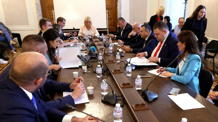На заседанието на временната парламентарна комисия за влиянието на Мартин Божанов Нотариуса и Петьо Петров - Еврото в съдебната система, Делян Пеевски