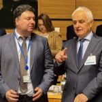 Министърът на отбраната Атанас Запрянов (вдясно) на Съвет „Отбрана“ и „Външна политика“ - Люксембург
