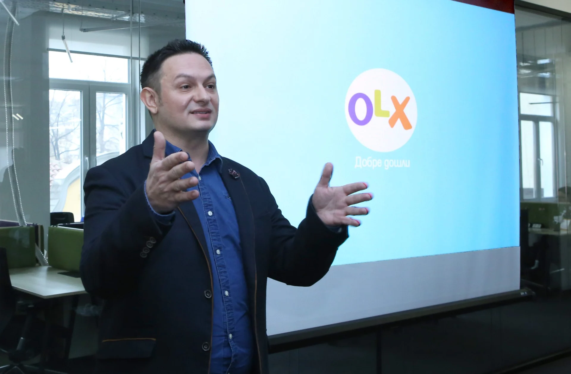 Пресконференция на OLX - Спас Сливков изп. директор
