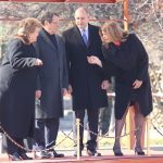 Президентът на Република Кипър Никос Анастасиадис и съпругата му Андри Анастасиадис бяха посрещнати от Румен Радев и Десислава Радева