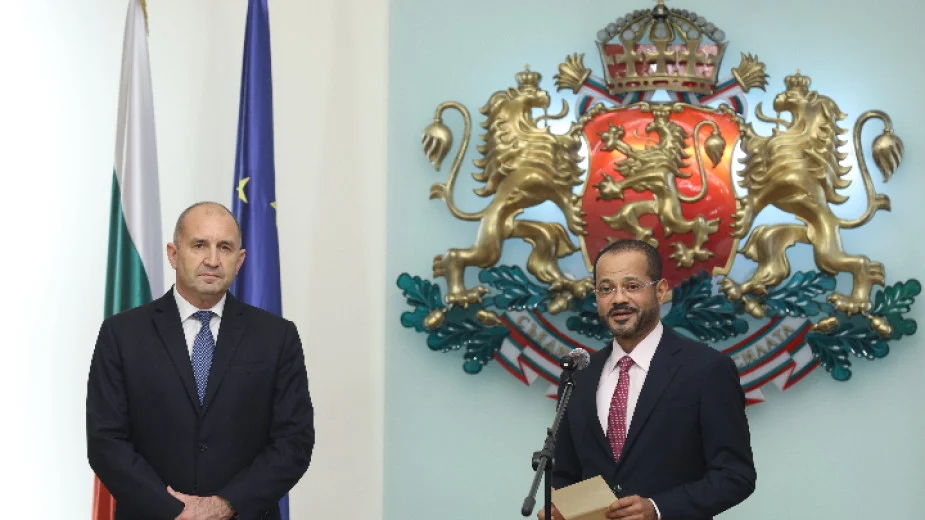 Президентът: България цени важната роля на Оман за деескалацията в Близкия изток