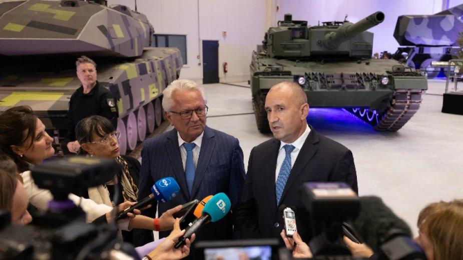 Президентът Радев: С инвестицията на "Райнметал" България става част от европейската отбранителна екосистема
