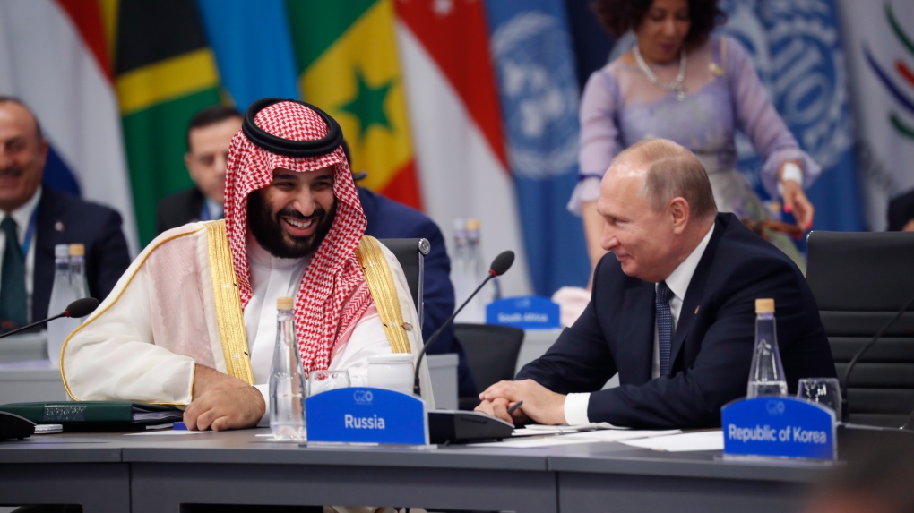 Мохамед бин Салман Владимир Путин опек опек+ (ДПА)