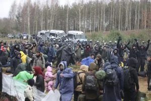 полша граница беларус мигранти беларуско-полска