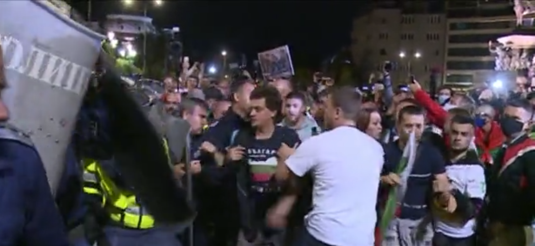 протест полиция
