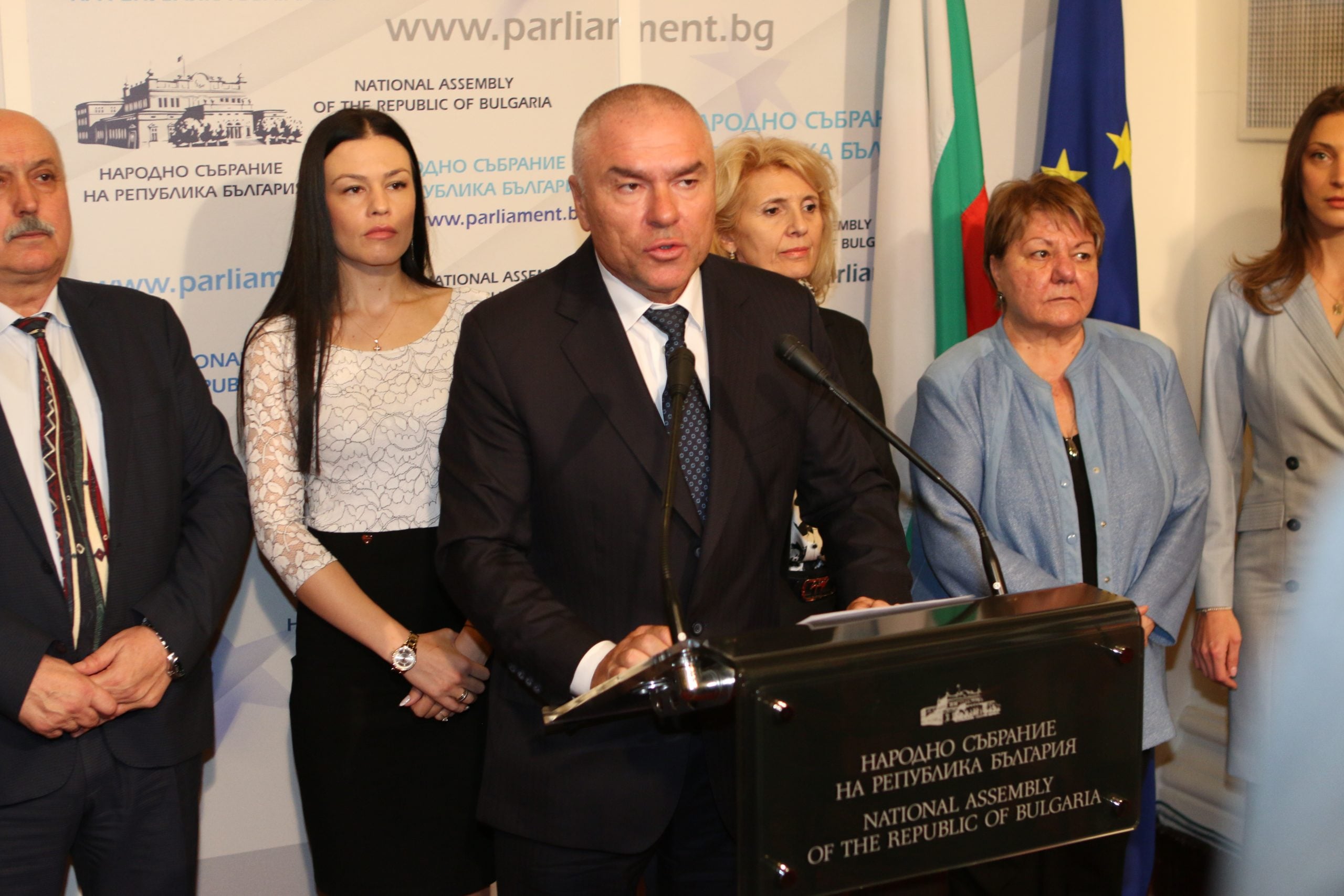 Парламент трибунка ВОЛЯ Веселин Марешки