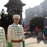 Паметник на Васил Левски -  почетен караул