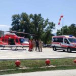 Болнично вертолетно летище на територията на Университетска болница "Свети Георги" в Пловдив в района на Хирургичния комплекс откри министърът на транспорта Георги Гвоздейков