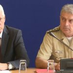 Служебният министър на отбраната Димитър Стоянов представя екипа си