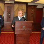 Коктейл на АББ Асоциацията на българските банки Петър Андронов Владислав Горанов Димитър Радев
