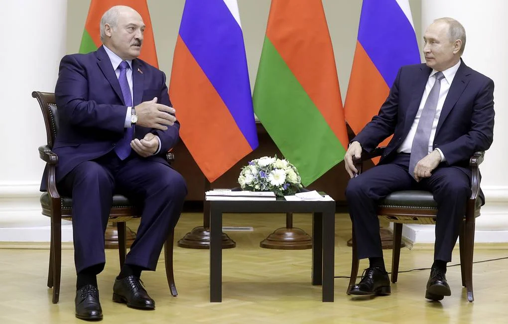 Путин и Лукашенко
