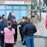 Опашка за гласуване в Босилеград.