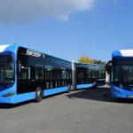 Представиха новите електробуси в Бургас