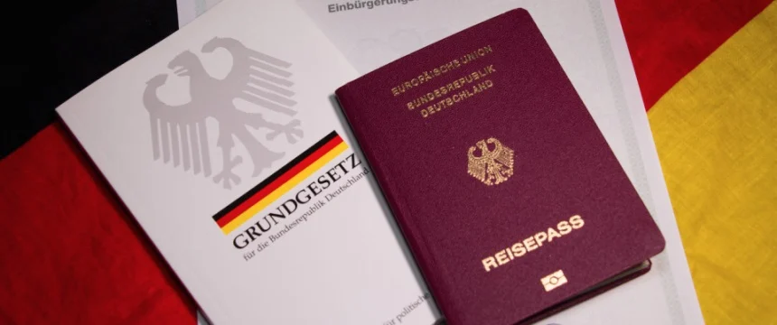 германски паспорт германско гражданство германия