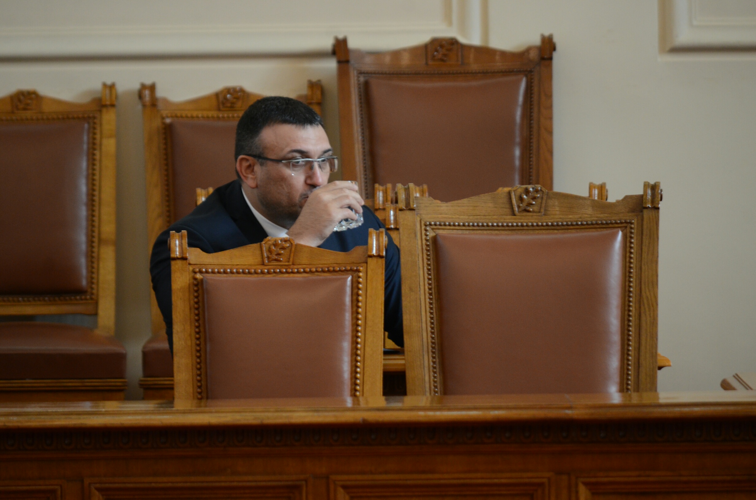 Парламент изслушване на Младен Маринов и Димитър Георгиев