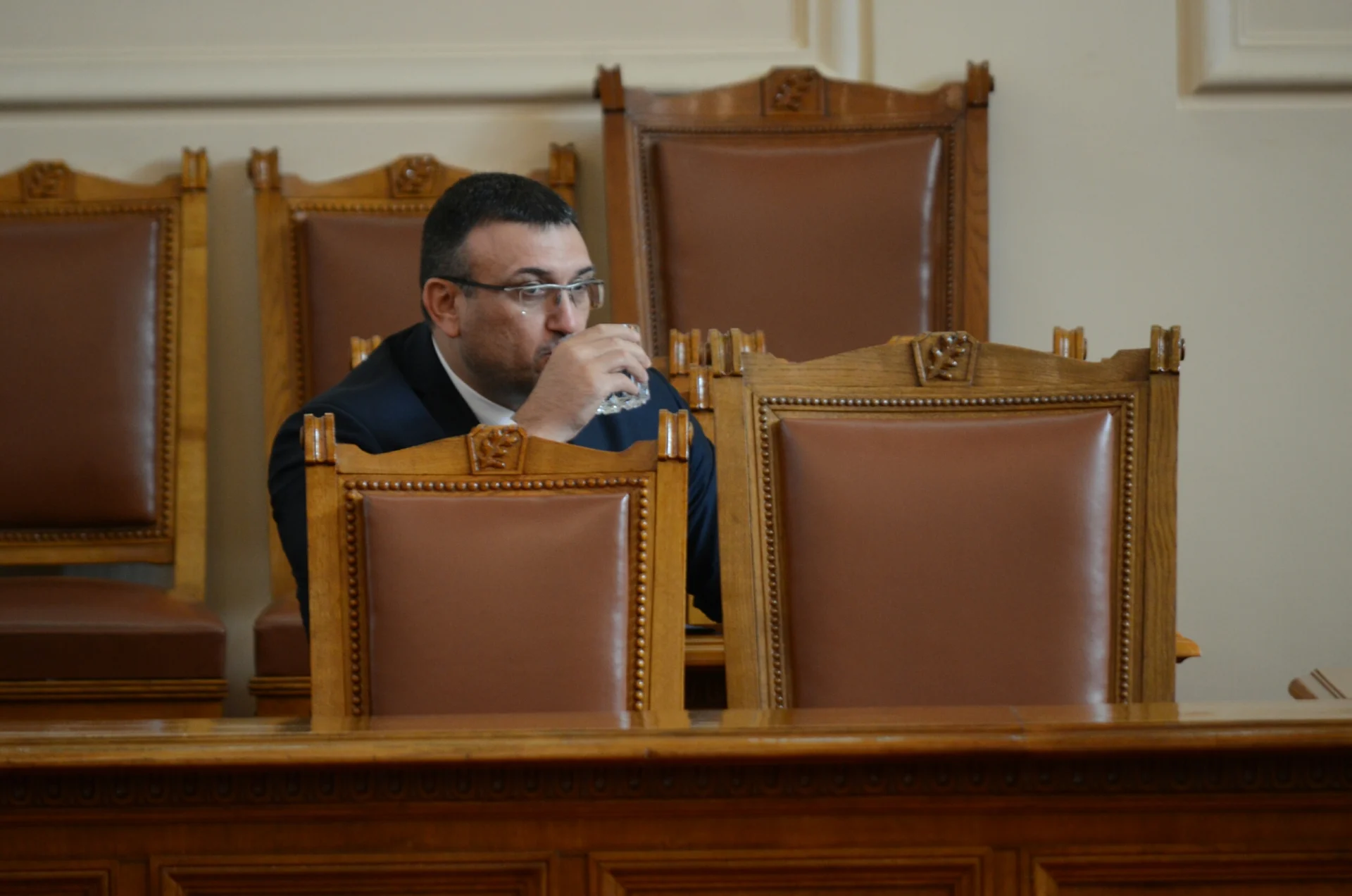 Парламент изслушване на Младен Маринов и Димитър Георгиев
