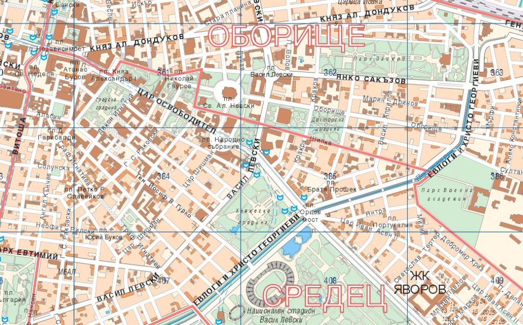 В София трима районни кметове с категорична подкрепа още на първия тур 10 admin map 20000