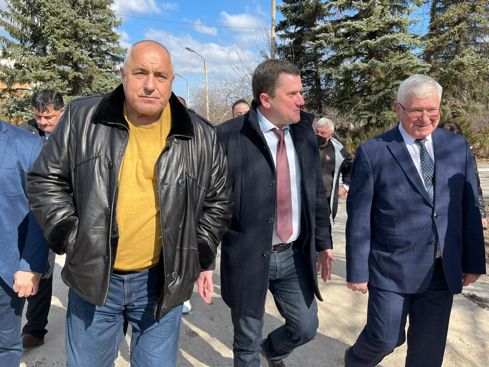 Борисов в Перник