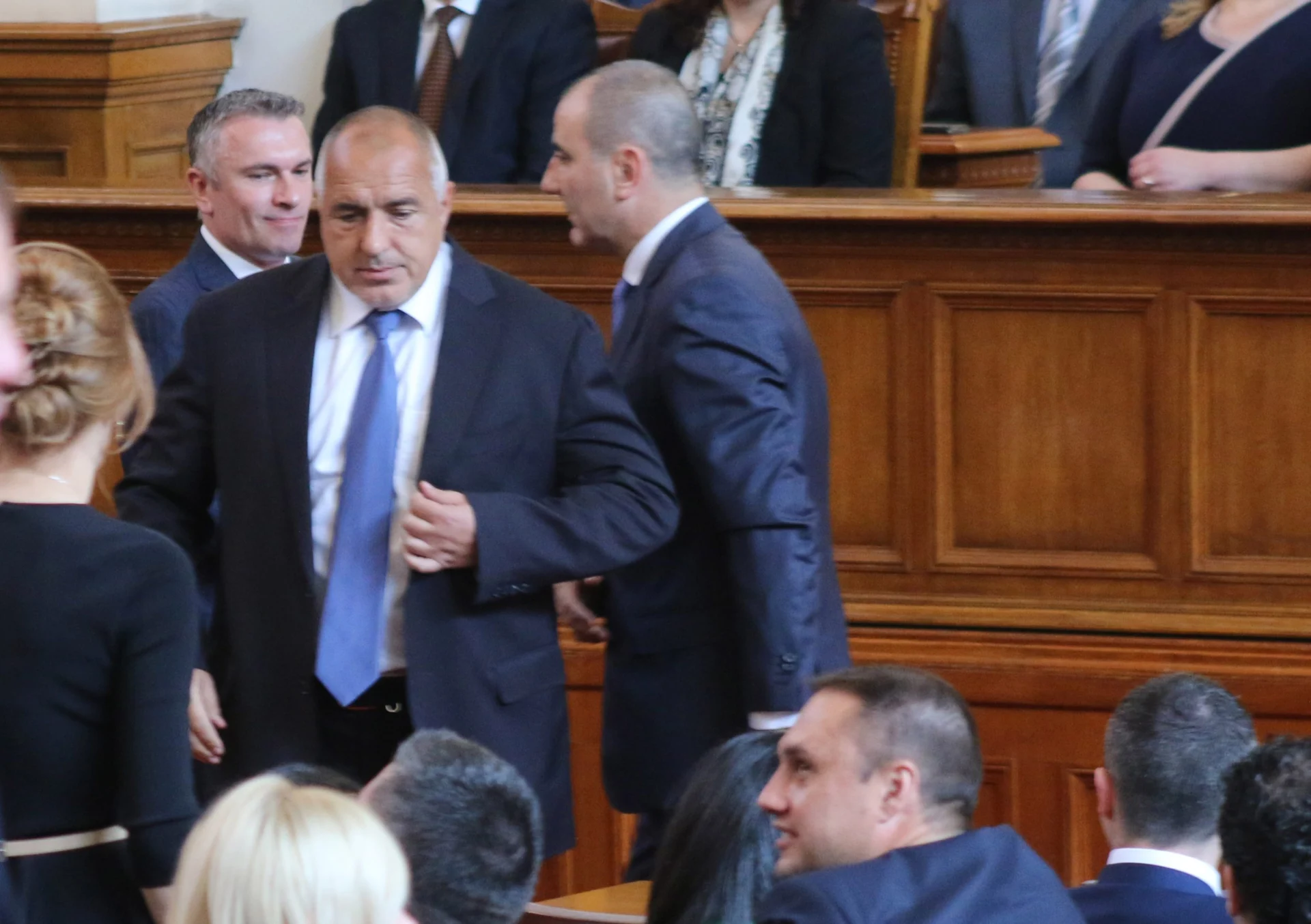 Парламент клетва на правителството на Бойко Борисов