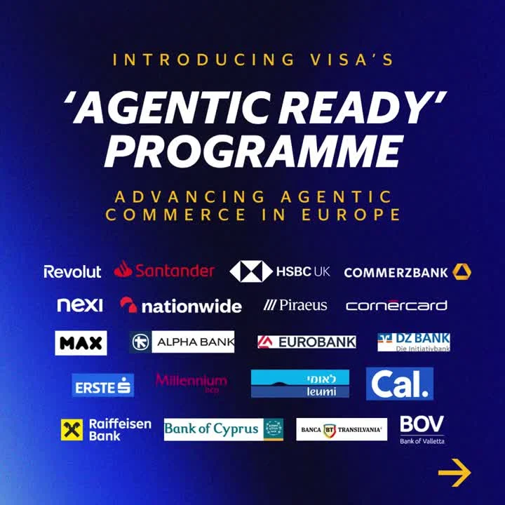 Visa обяви програмата Agentic Ready