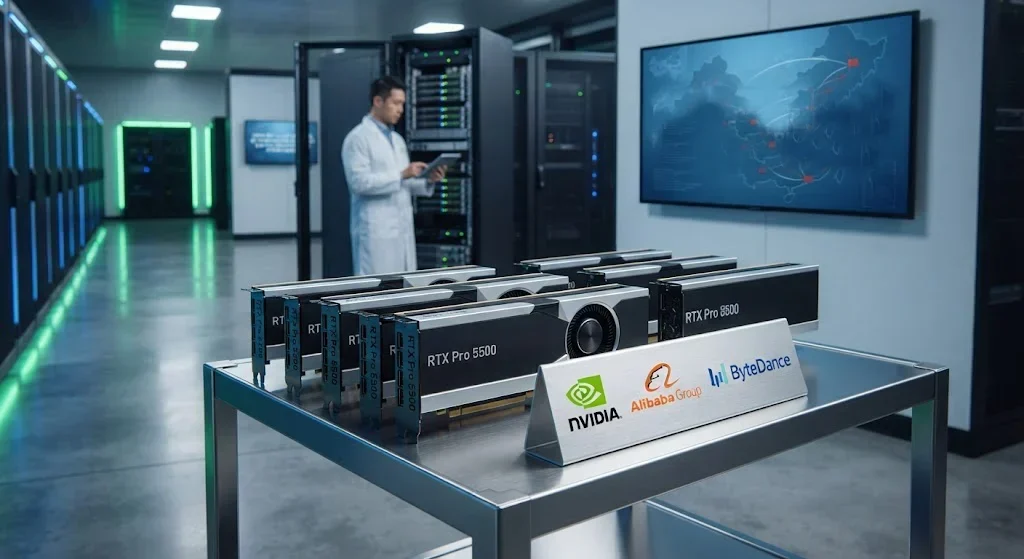 Китай може да разреши на Alibaba и ByteDance да купуват новите чипове RTX Pro 5500 на Nvidia