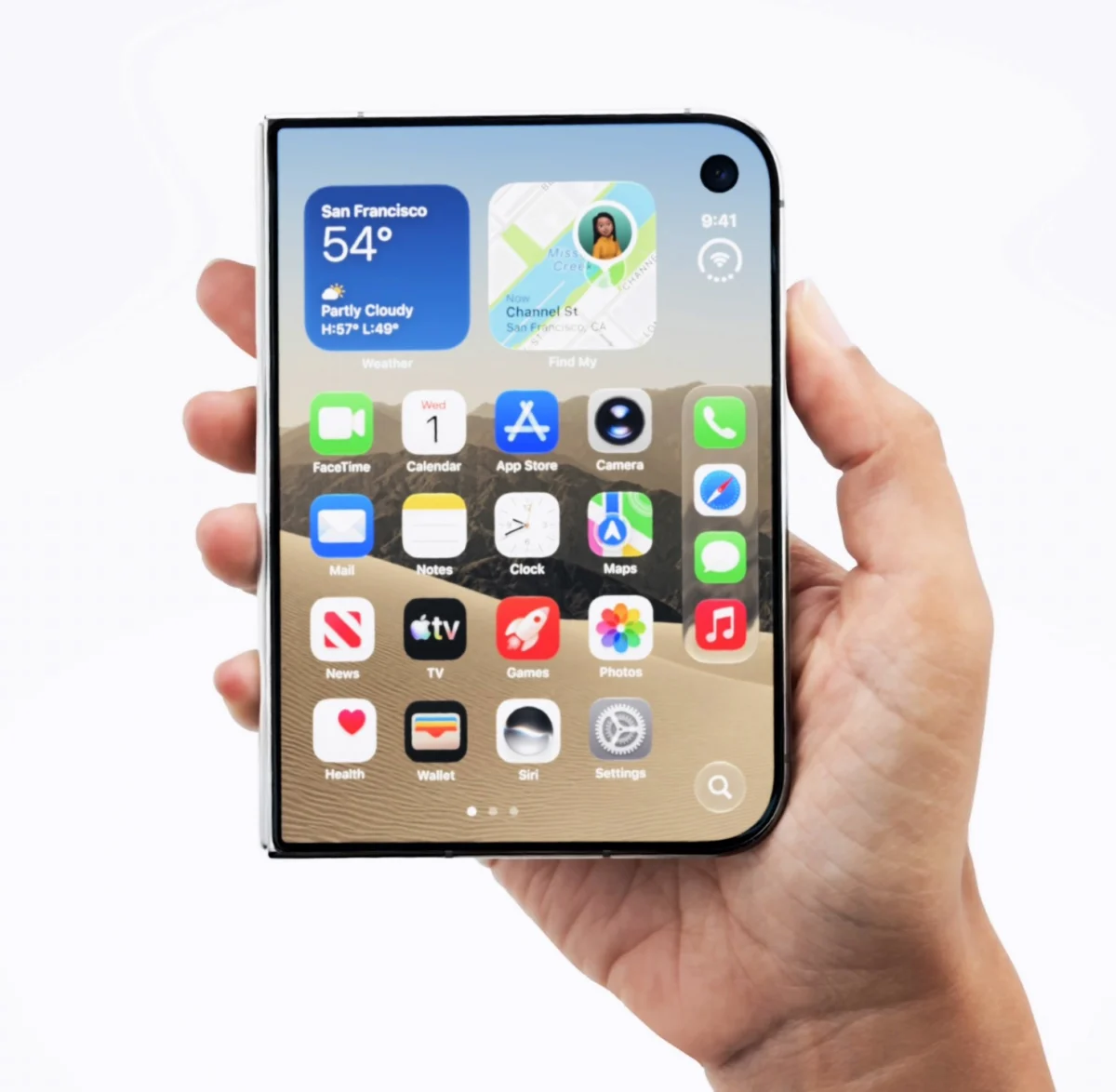 Apple представи първия си сгъваем телефон iPhone Duo с цена от 1999 долара