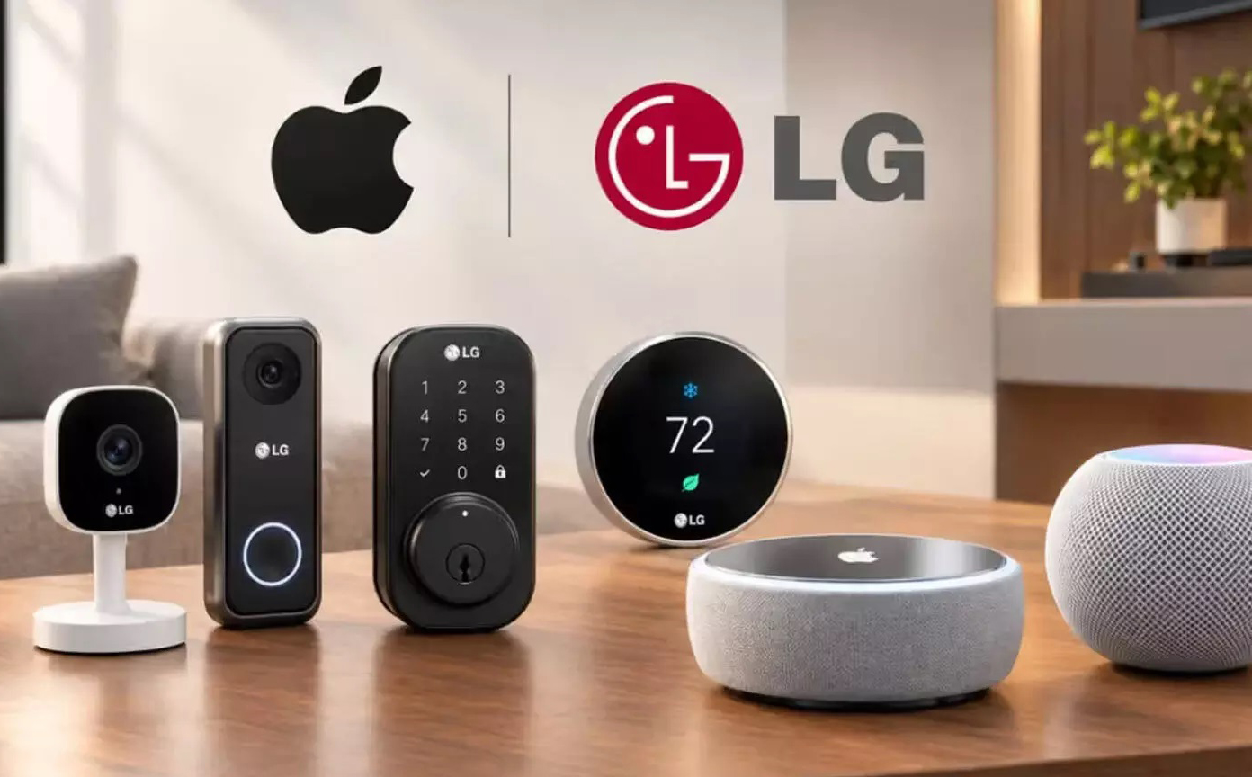 Apple и LG подготвят нова серия устройства за умния дом : ключалка, термостат и звънец