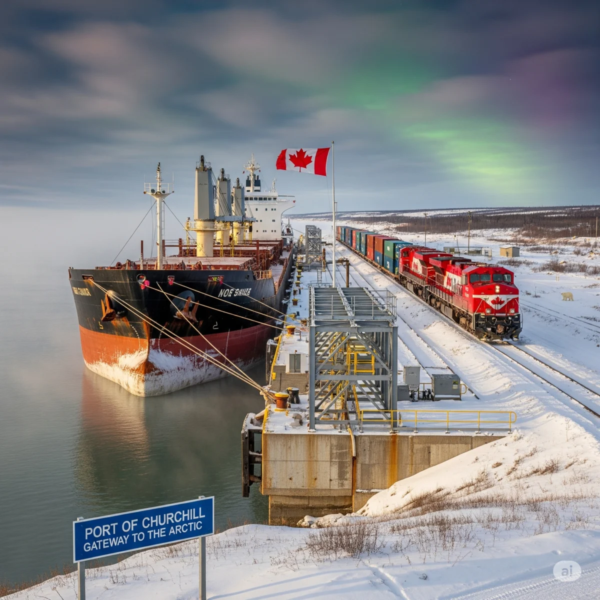 Канада обмисля пристанище в Арктическия океан за износ на газ и суровини за Европа