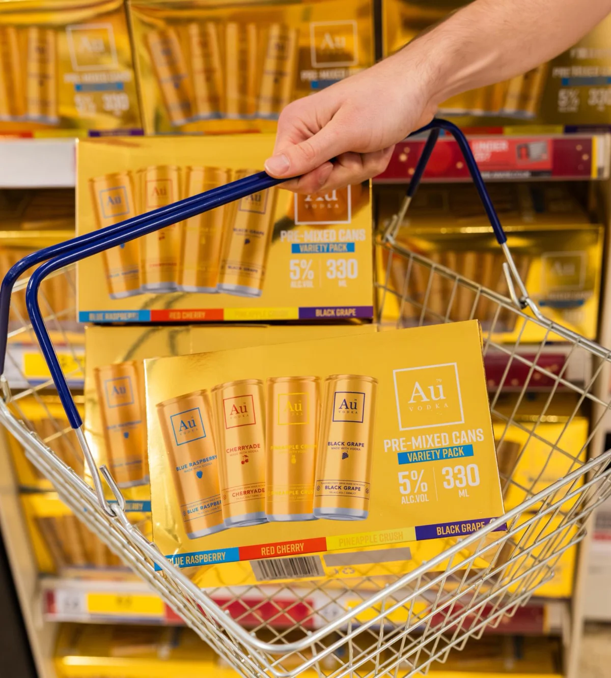 AU Vodka стана най-популярната RTD напитка в Обединеното кралство