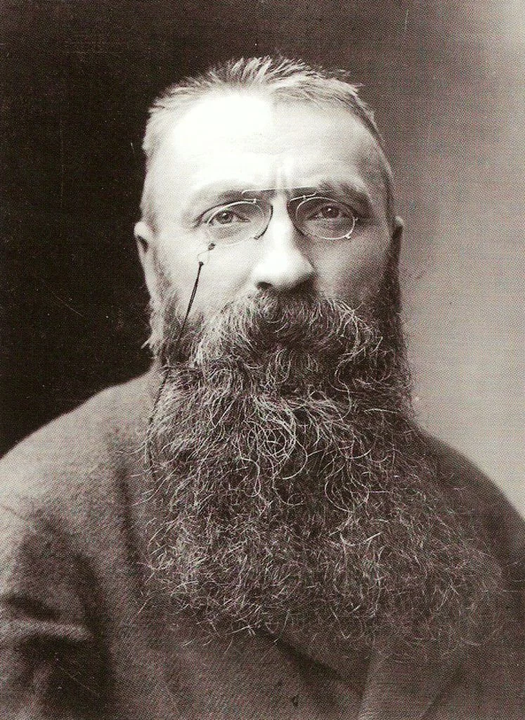 auguste rodin fotografato da nadar nel 1891