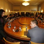 Парламент Комисия по бюджет и финанси Карина Караиванова - зам. мин. на фин Владислав Горанов - мин. на фин.