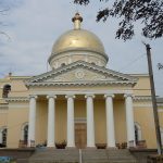 Входът храм-паметника "Свето Преображение Господне" в Болград