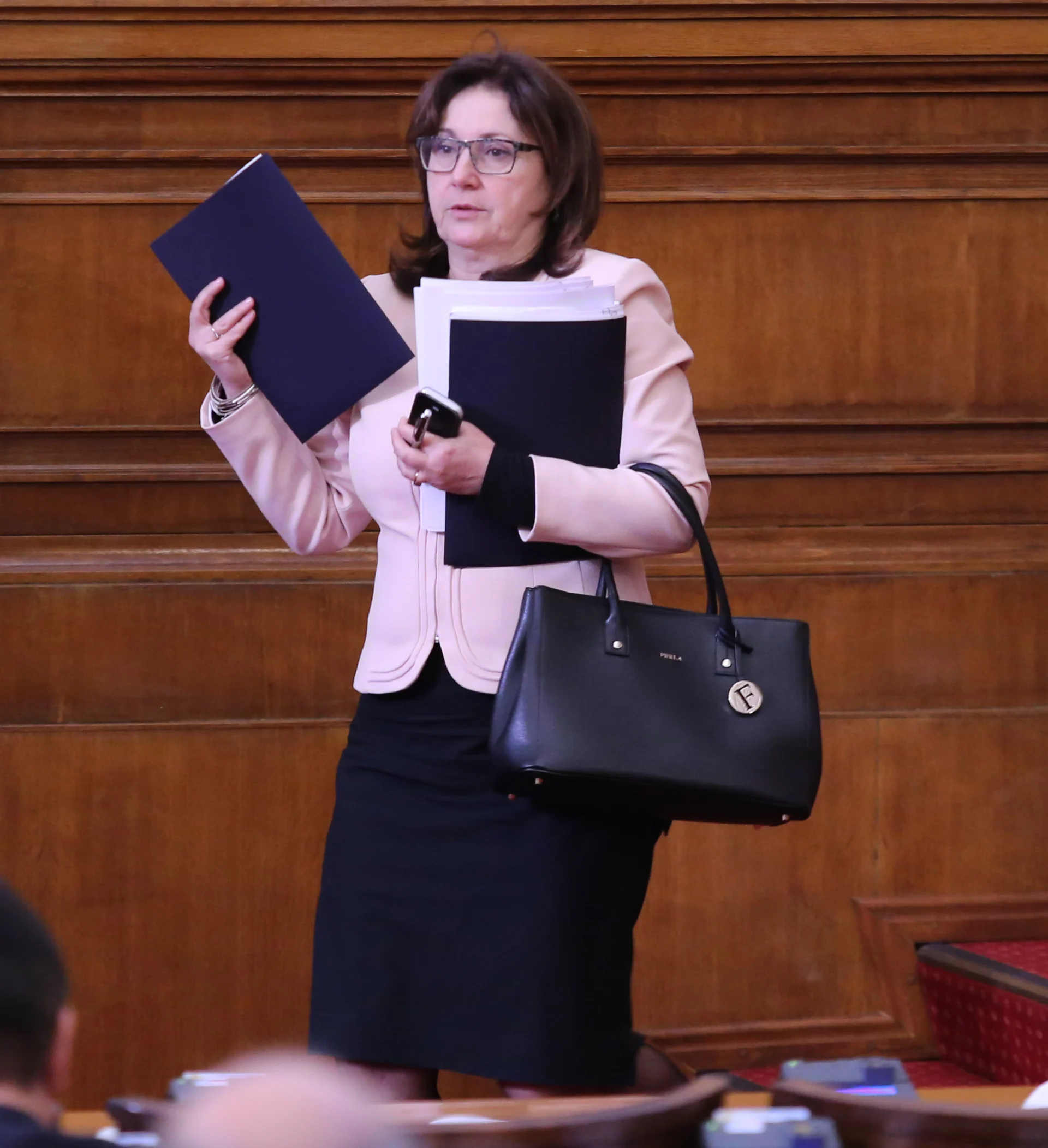 Парламент Румяна Бъчварова - министър на вътрешните работи