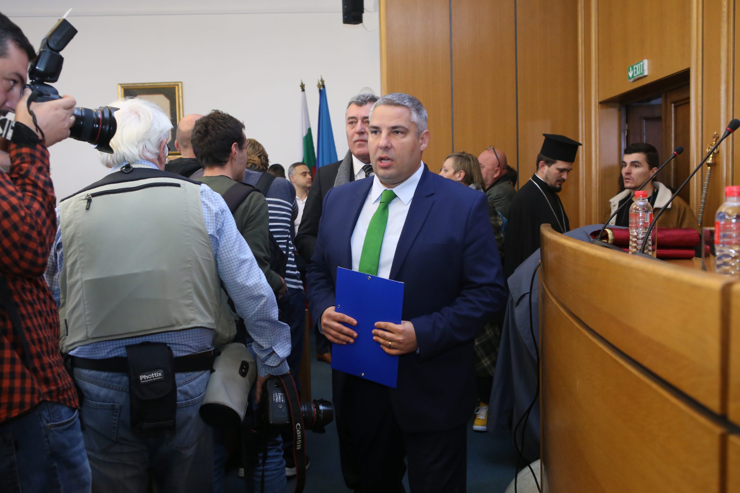 СОС -  първо заседание Методи Лалов
