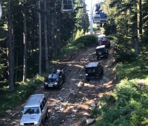 джипове на Седемте рилски езера