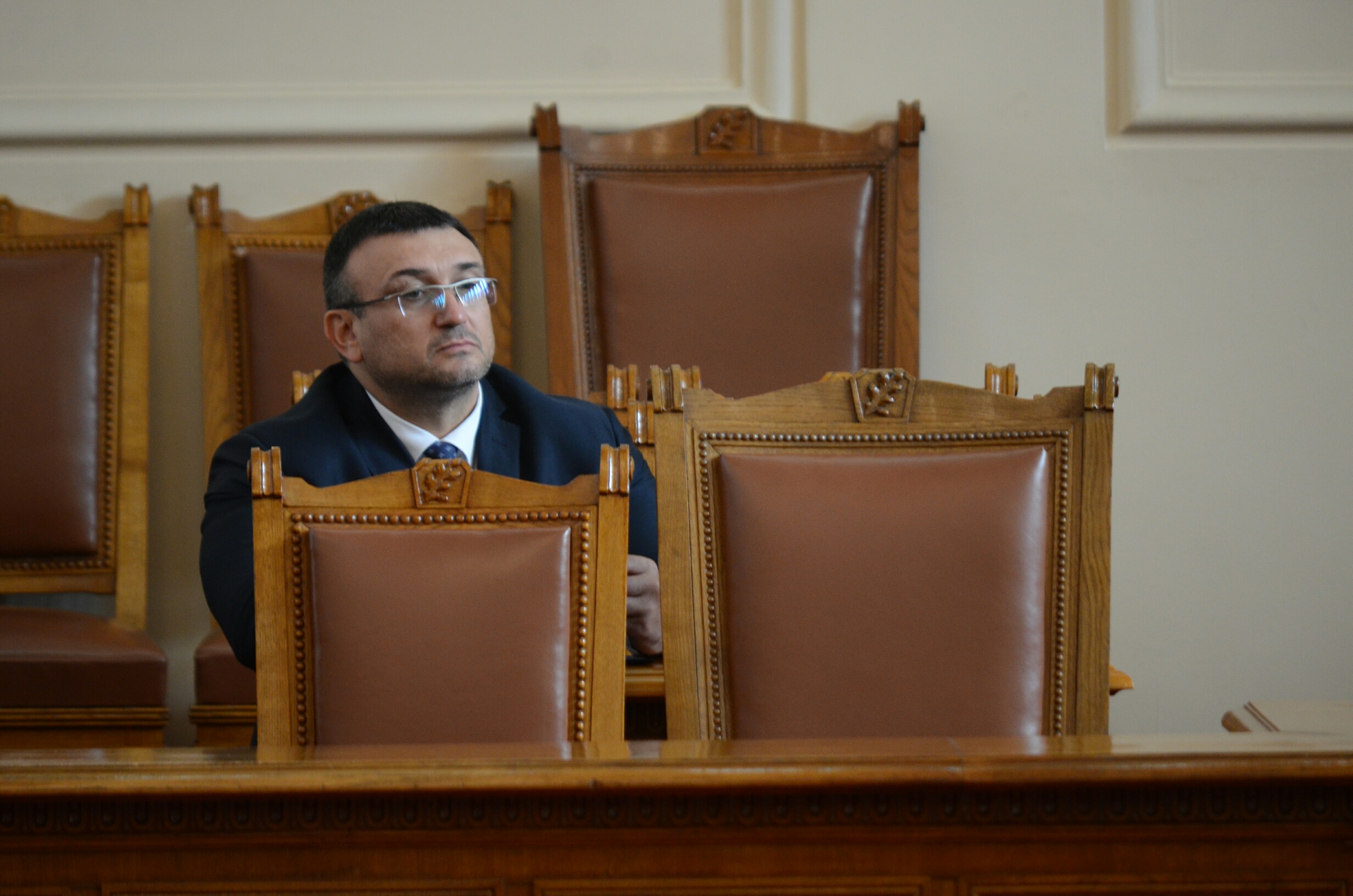 Парламент изслушване на Младен Маринов и Димитър Георгиев