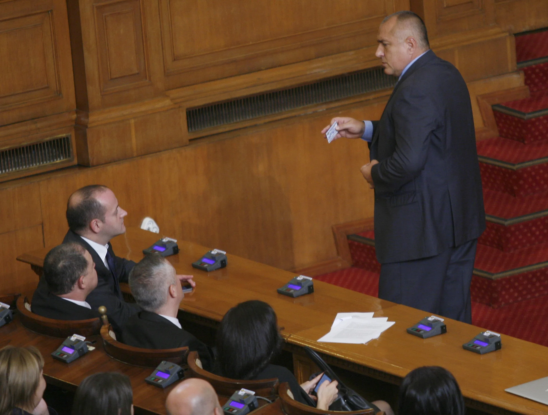 Парламент Клетва на новото правителство на Бойко Борисов Радан Кънев РБ