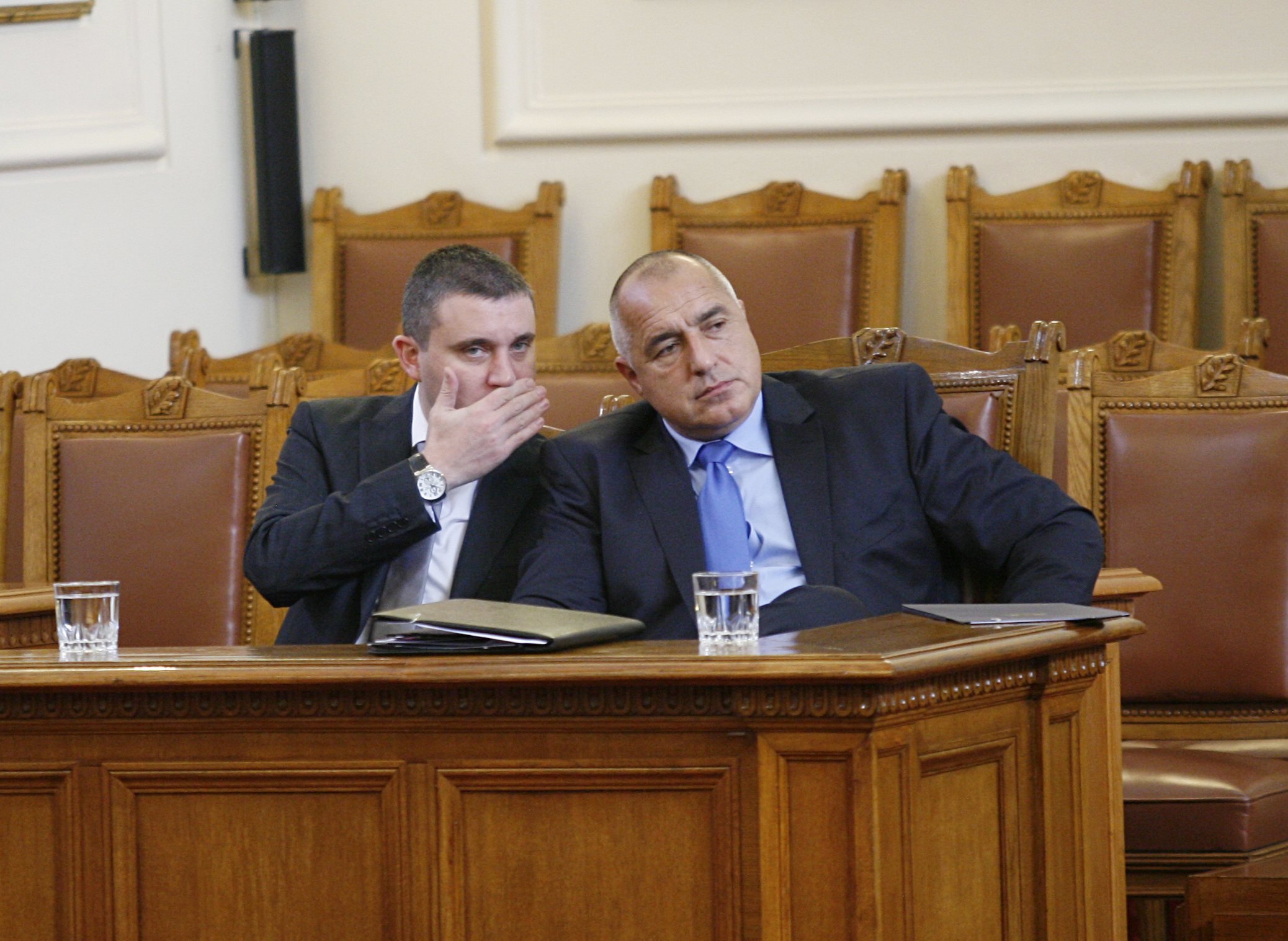 Парламент Бойко Борисов - министър-председател Владислав Горанов - министър на финансите