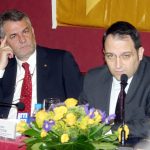 гранд хотел София15 години Пиреос банкАтанасиос Куцопулос - главен изпълнителен директор на Банка Пиреос БългарияЕмил Ангелов - заместник главен изпълнителен директор на Банка Пиреос България
