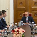 Президентство консултации с Продължваме промяната ПП Румен Радев Кирил Петков