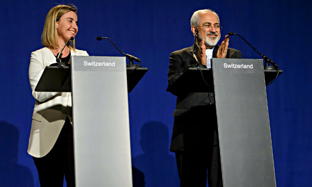 Могерини и Зариф