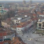 Центърът на град Видин  от птичи поглед